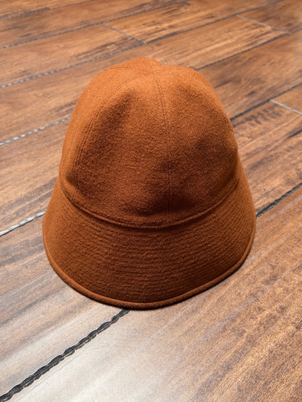 Auxiliary (Aritzia) Wool-Blend Bucket Hat in Brown